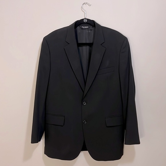 Jos A Bank Black Suit Jacket, Size 42R - Picture 1 of 6